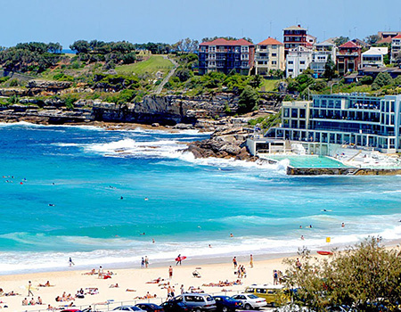 その1：タマラマビーチ(Tamarama Beach)」