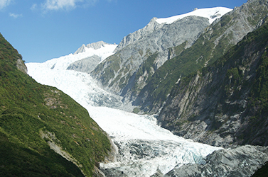 フランツジョセフ氷河