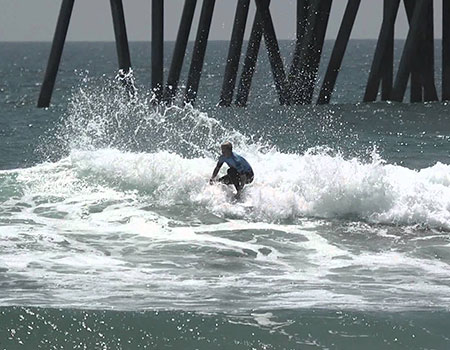 別名Surf City USAを持つサーファーの聖地