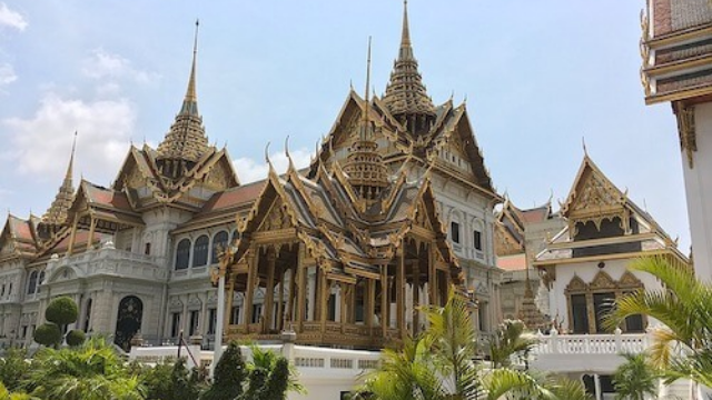 タイ留学_バンコクの寺院の写真です。
